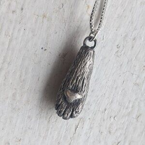 Lucky Rabbit's Paw Pendant